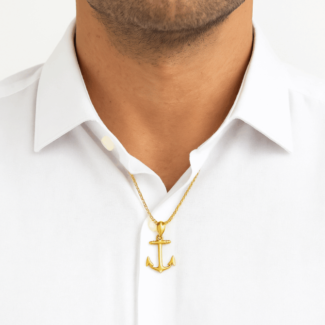 Hanger Gold Pendant - Image 2