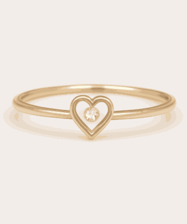 Floating Heart Diamond