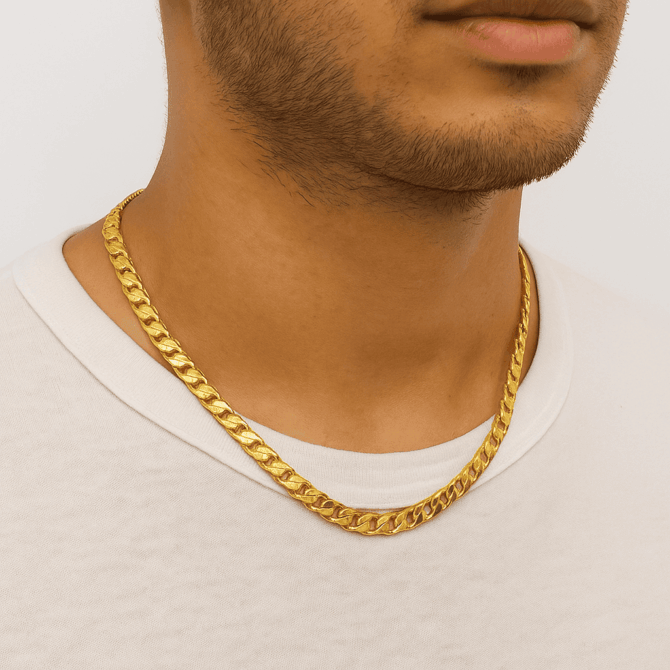 Bold Interlink Gold Chain