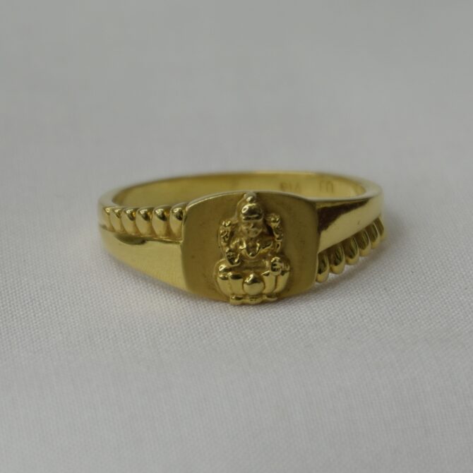 God Gold Ring