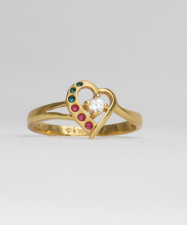 Stone Heart Ring
