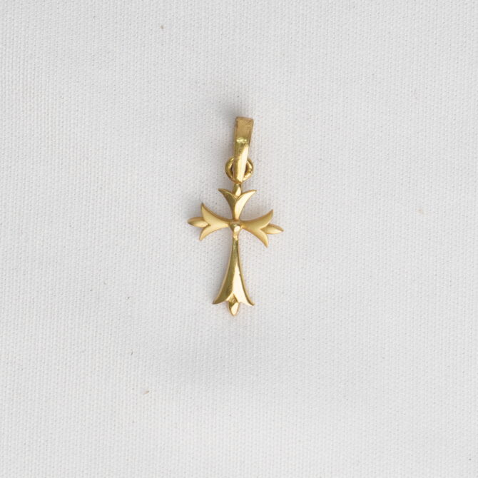 Ornate Christian Cross Pendant