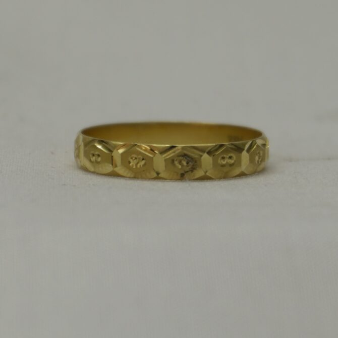 Classic Bloom Gold Ring