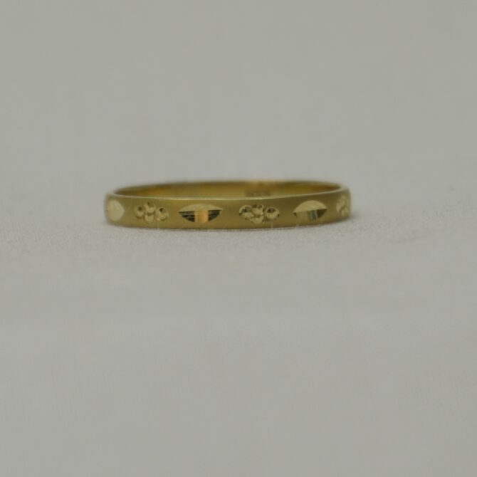 Delicate Charm Gold Ring