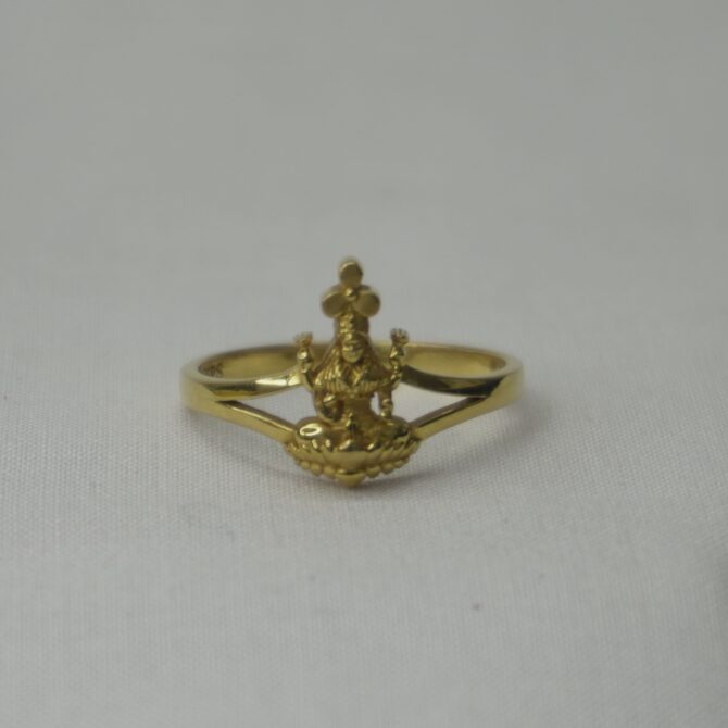 Lakshmi Gold Ring