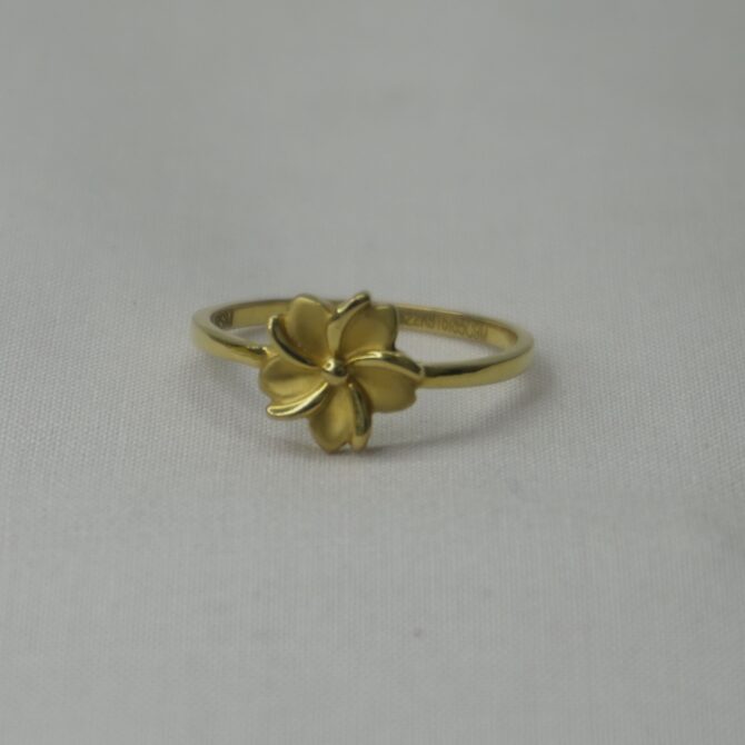 Floral Gold Ring