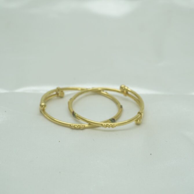 Classic Slim Gold Bangles