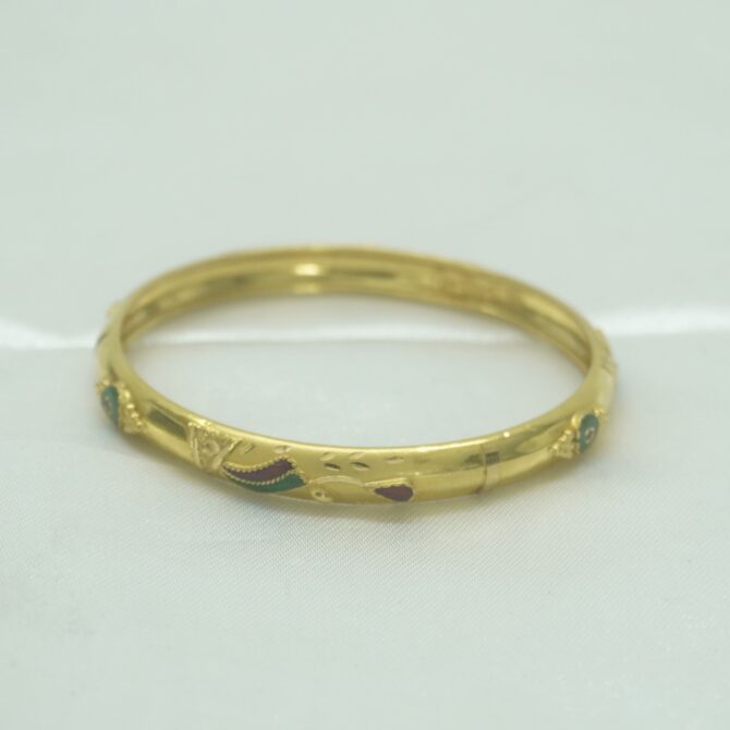 Regal Gold Bangle - Image 2