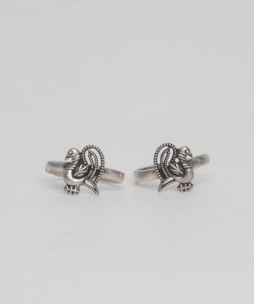 Peacock Toe Ring
