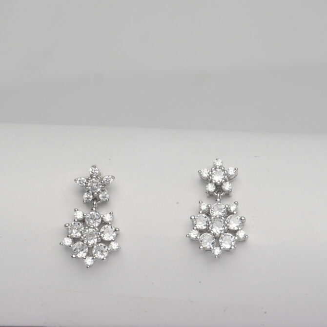 Flower Drop Stud
