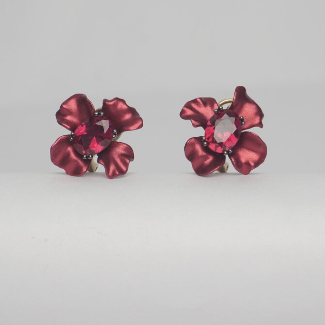 Rose Flower Stud