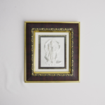 Murugar Silver Frame Wall Decor