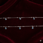 Protection & Style 92.5 Sterling Silver Evil Eye Anklet – Adjustable Silver Payal with Blue Nazar Charms for Women & Girls